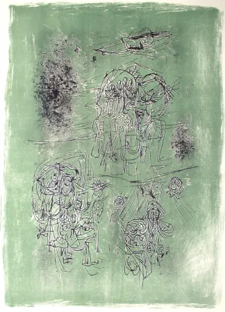 Lithographie Jorn - Die Ars Mappe