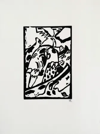 Lithographie Kandinsky - Hommage à San Lazzaro