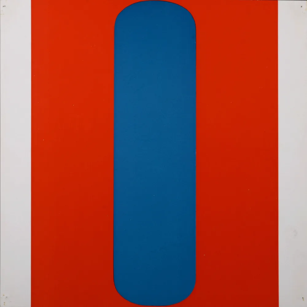 Siebdruck Kelly - Red-Blue, 1967 - Very scarce!