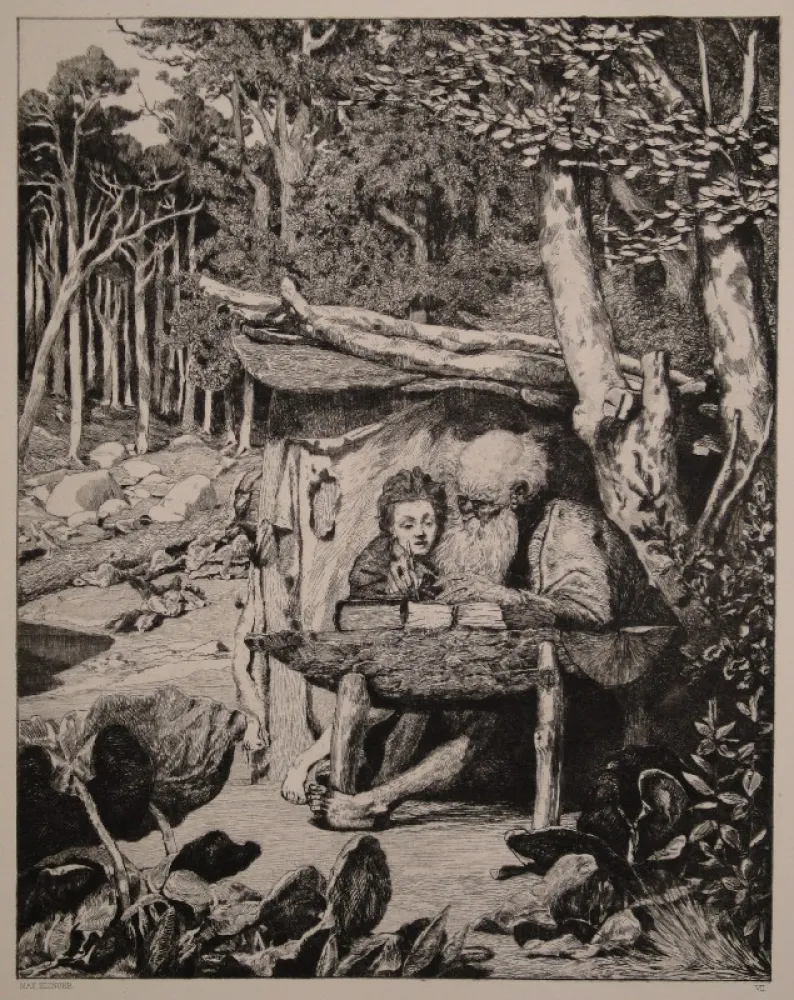 Stich Klinger - Simplici Schreibstube / Simplicius’s Writing Lesson