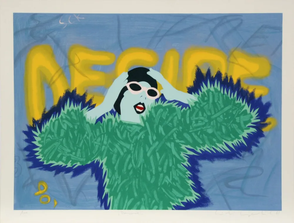 Siebdruck Kogelnik - Desire