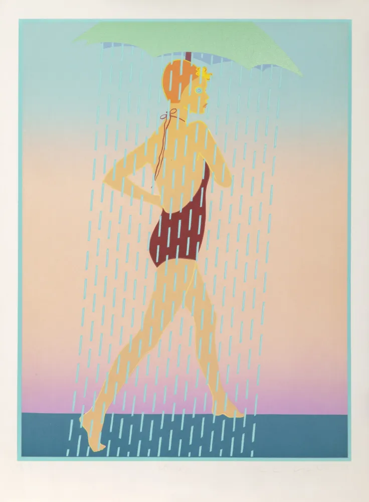 Siebdruck Kogelnik - Rainy