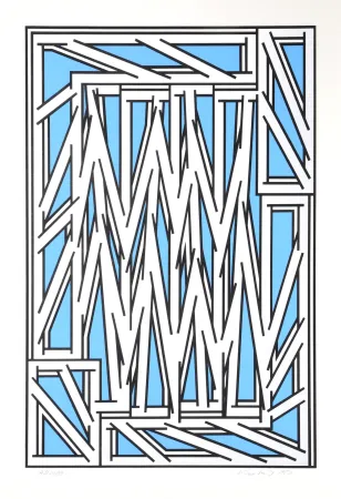 Siebdruck Krushenick - Grill