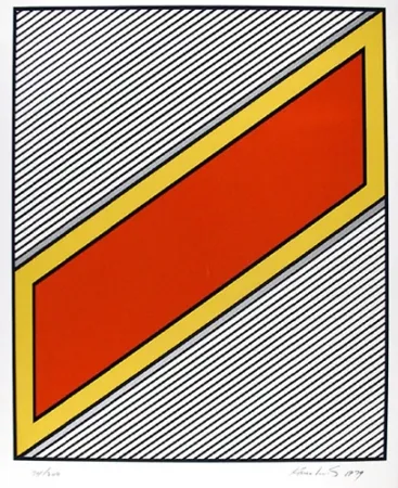 Siebdruck Krushenick - Silver Image