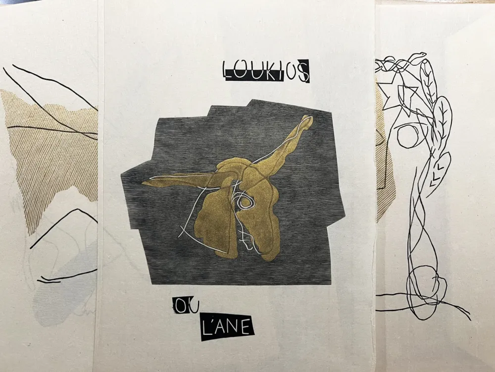 Illustriertes Buch Laurens - LOUKIOS OU L'ÂNE. Gravures de Henri Laurens, 1 des 40 avec suite (1947).