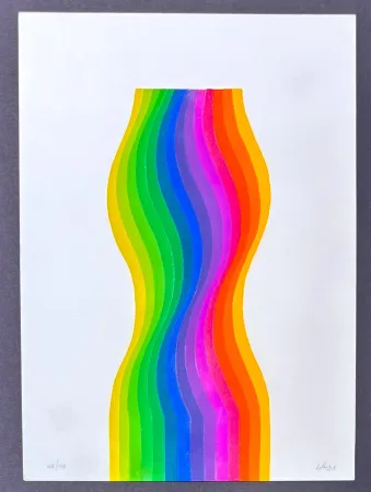 Siebdruck Le Parc - Julio Le Parc (1928) - Screenprint on Paper - 1973