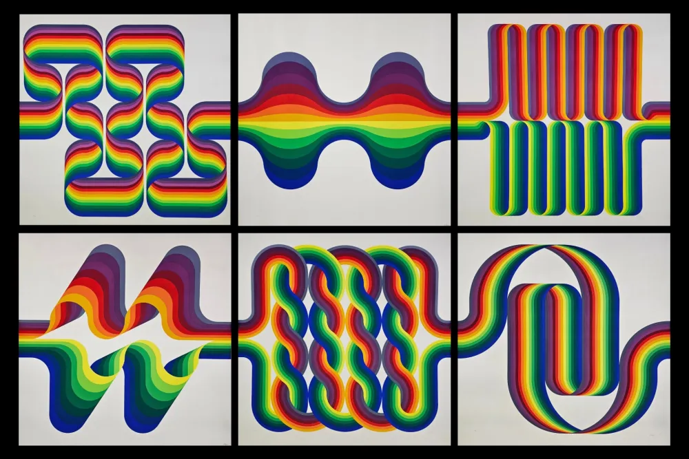 Lithographie Le Parc - La Longue Marche. The Complete Set, 1974