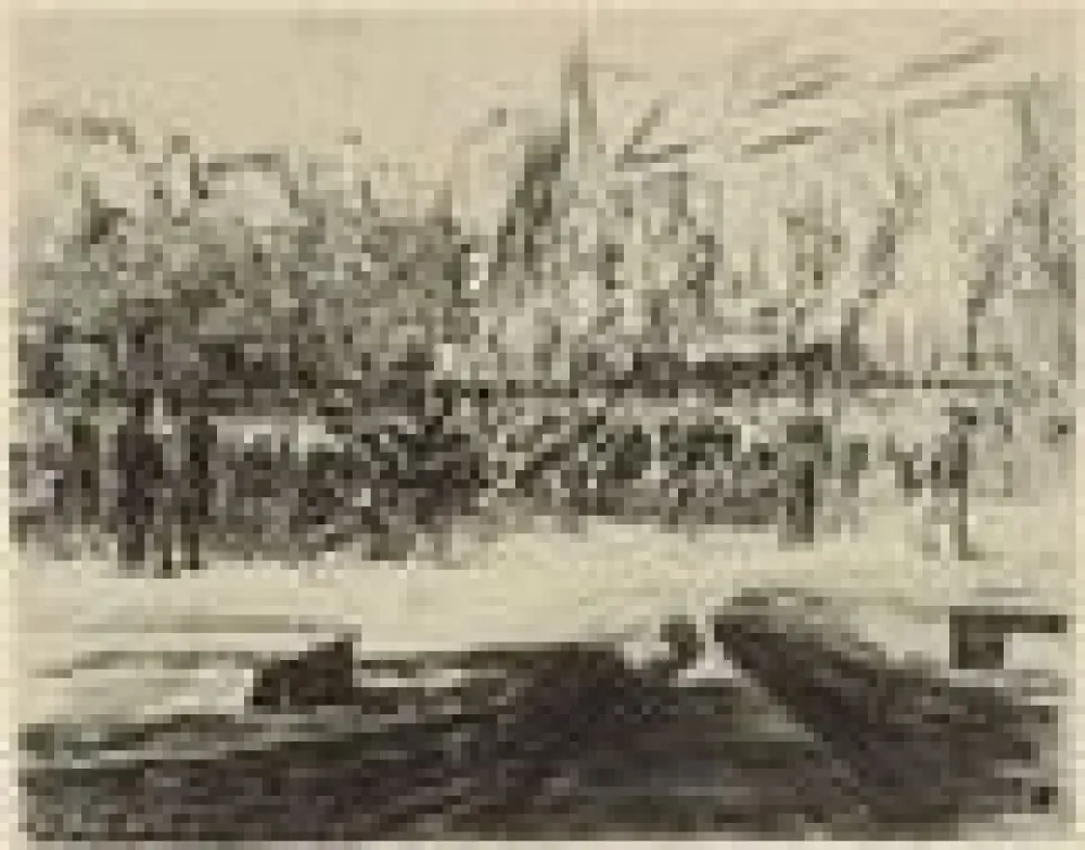 Stich Liebermann - Rindermarkt in Leiden