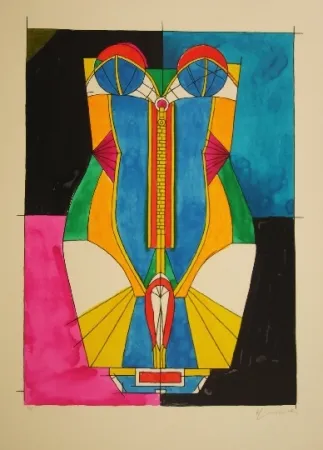 Siebdruck Lindner - Corsage