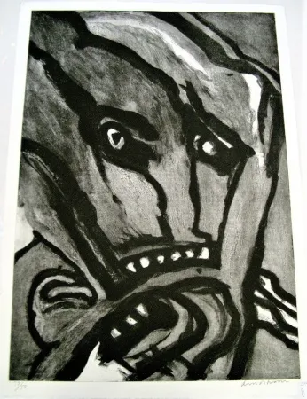 Radierung Und Aquatinta Lindstrom - Untitled