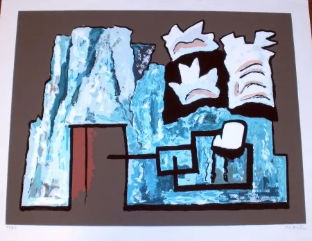 Siebdruck Magnelli - Pierres