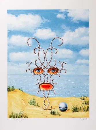 Lithographie Magritte - Schéhérazade