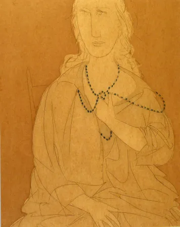 Radierung Und Aquatinta Manzu - Busto di Inge VII