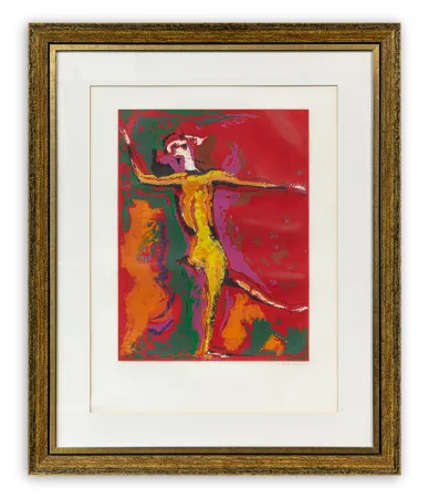 Radierung Und Aquatinta Marini - Ballerino