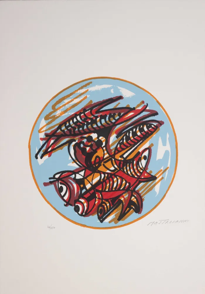 Siebdruck Mastroianni  - Trinità