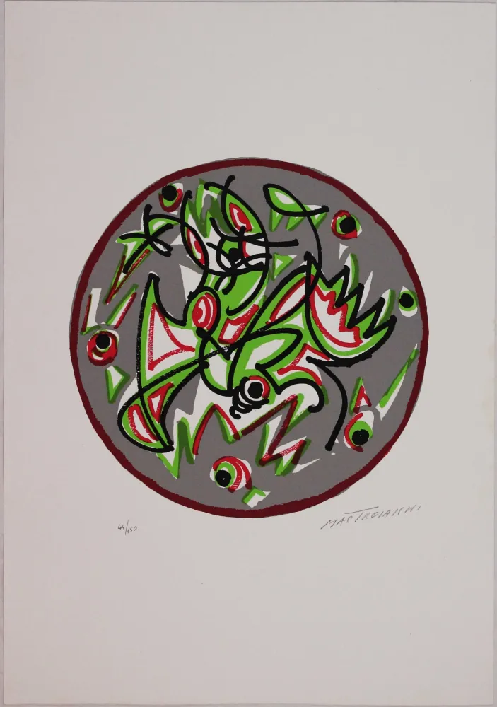 Siebdruck Mastroianni  - Trinità