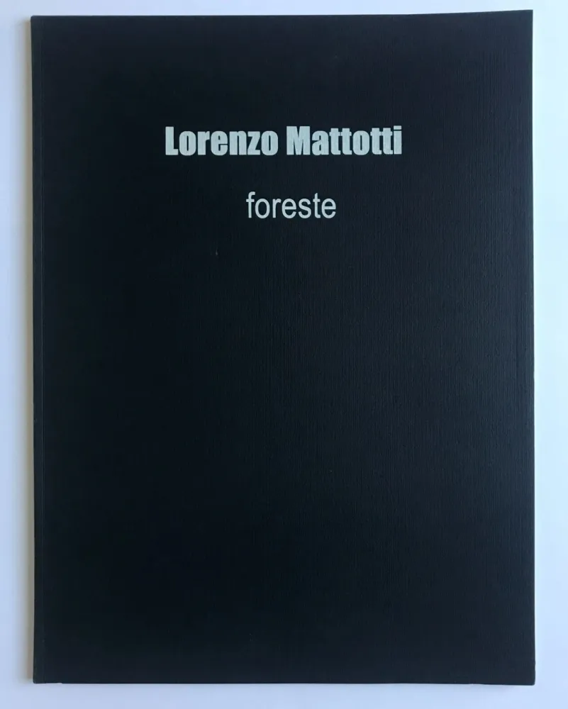 Illustriertes Buch Mattotti - Foreste