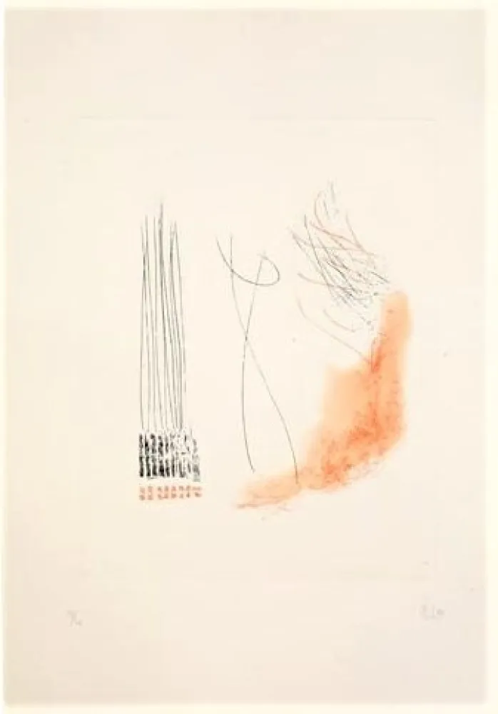 Radierung Und Aquatinta Melotti - Senza titolo