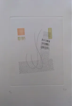 Radierung Und Aquatinta Melotti - Senza titolo