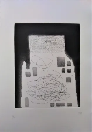 Radierung Und Aquatinta Melotti - Senza titolo