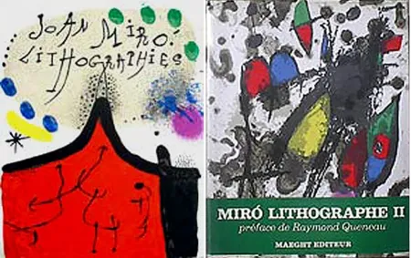 Illustriertes Buch Miró - F. Mourlot. - P. Cramer: MIRO LITHOGRAPHE I - IV. 1930 - 1972 (catalogue raisonné des lithographies 1930-1972)