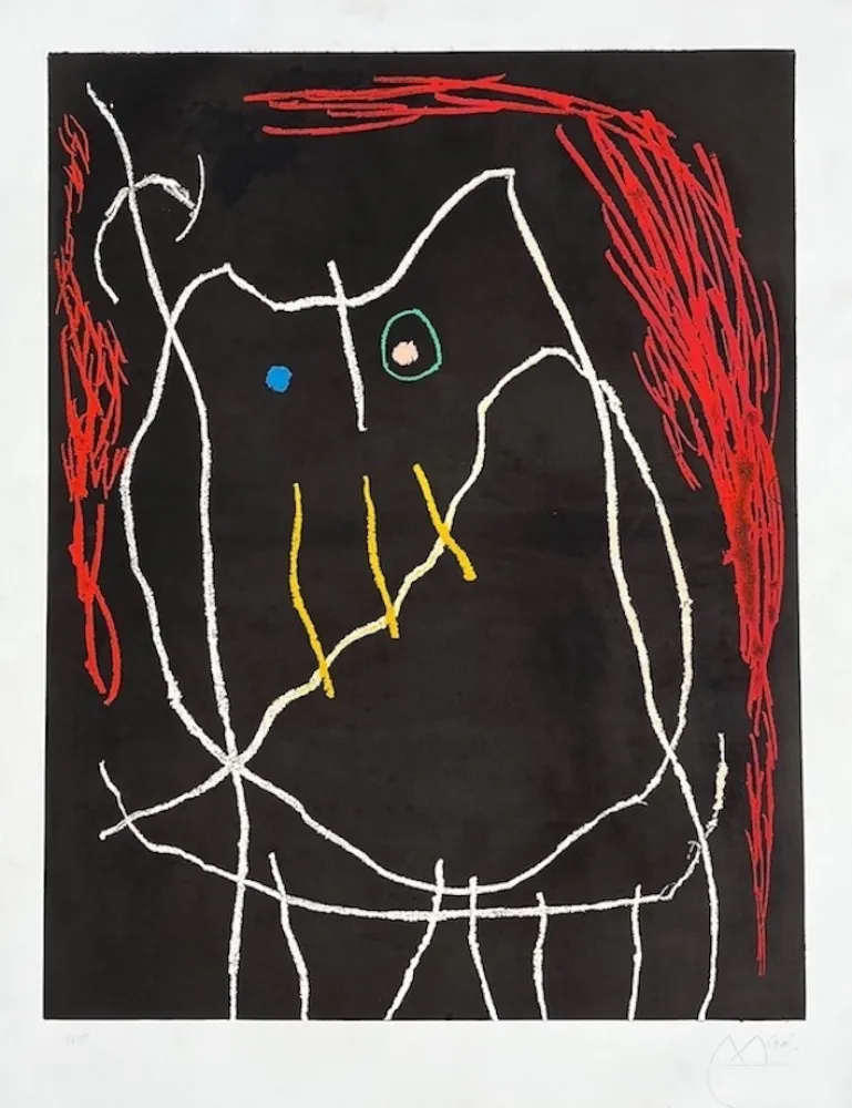 Radierung Miró - Grand Duke II