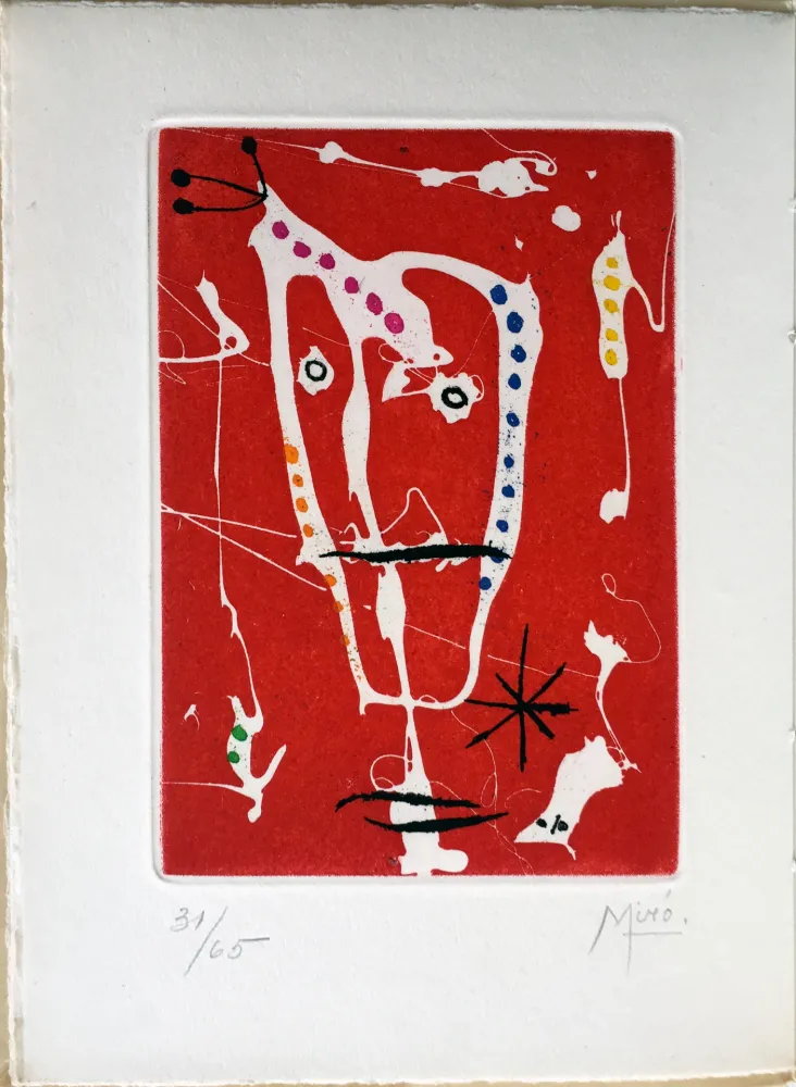 Illustriertes Buch Miró - Jacques Dupin : LES BRISANTS (Paris 1958)