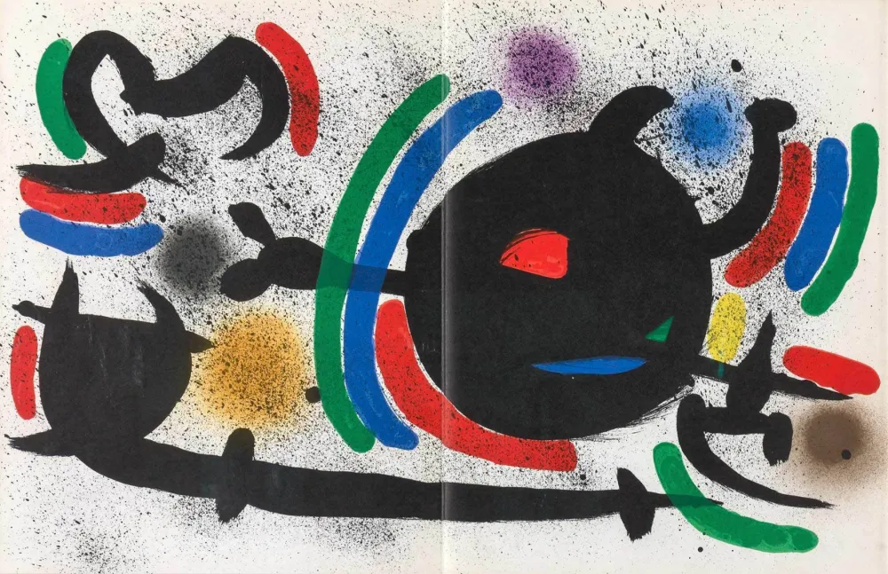Lithographie Miró - Litografía original X