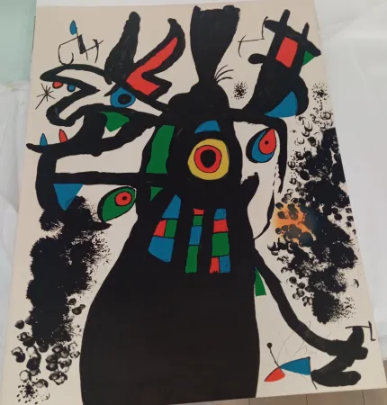 Lithographie Miró - Montroig 3