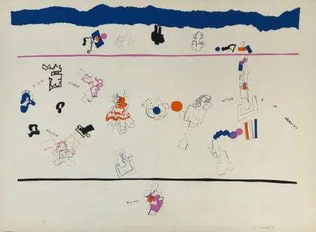 Radierung Mompó - Están naciendo