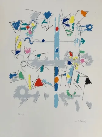 Siebdruck Mompó - Los colores del blanco