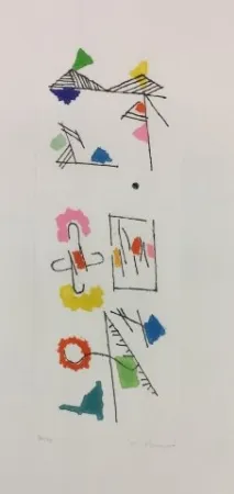 Radierung Mompó - Ventana abierta a un paisaje