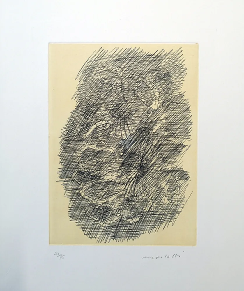 Radierung Morlotti - Calendole