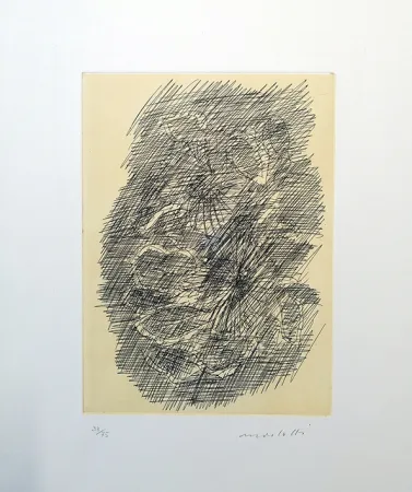 Radierung Morlotti - Calendole