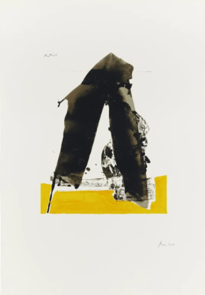 Siebdruck Motherwell - Untitled 10 from The Basque Suite