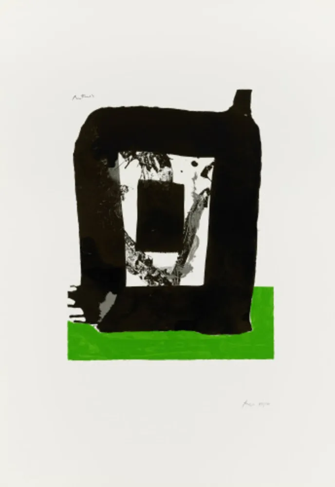 Siebdruck Motherwell - Untitled 3 from The Basque Suite