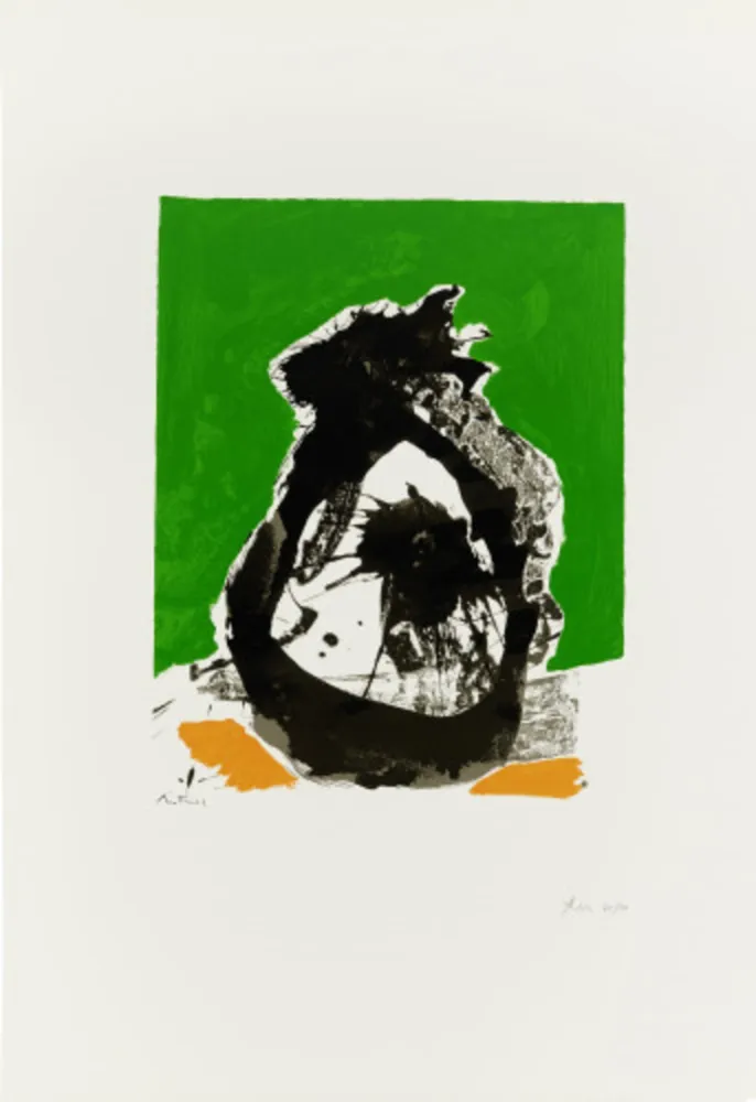 Siebdruck Motherwell - Untitled 6 from The Basque Suite,