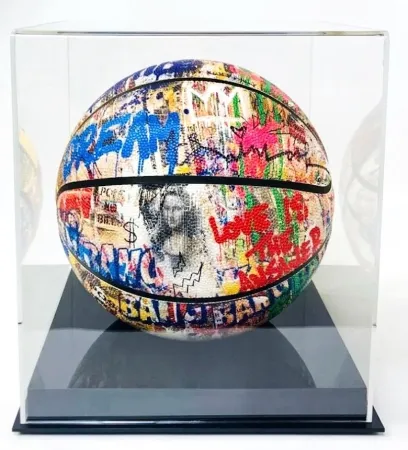 Siebdruck Mr. Brainwash - Untitled (Basketball)