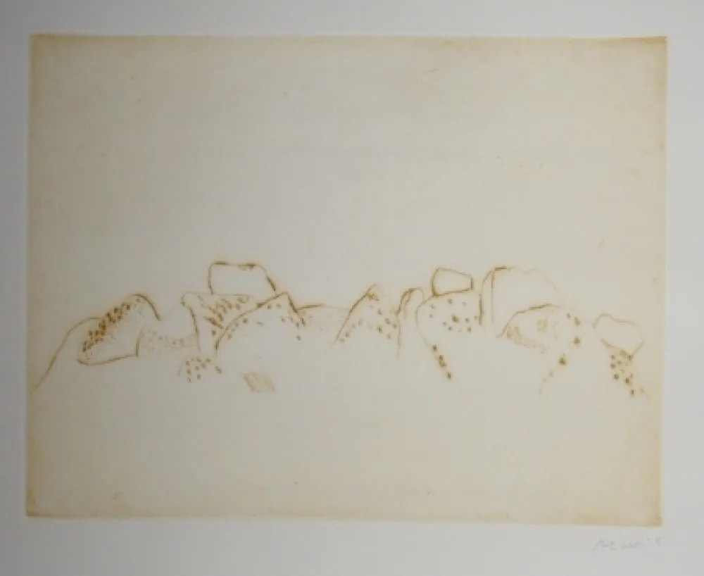 Radierung Und Aquatinta Music - Jardins