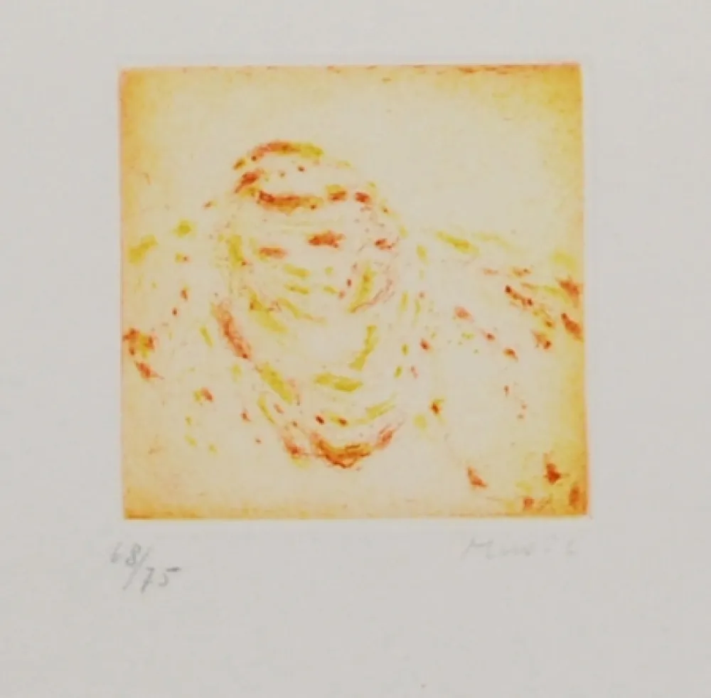 Radierung Und Aquatinta Music - La terre ecrit la terre