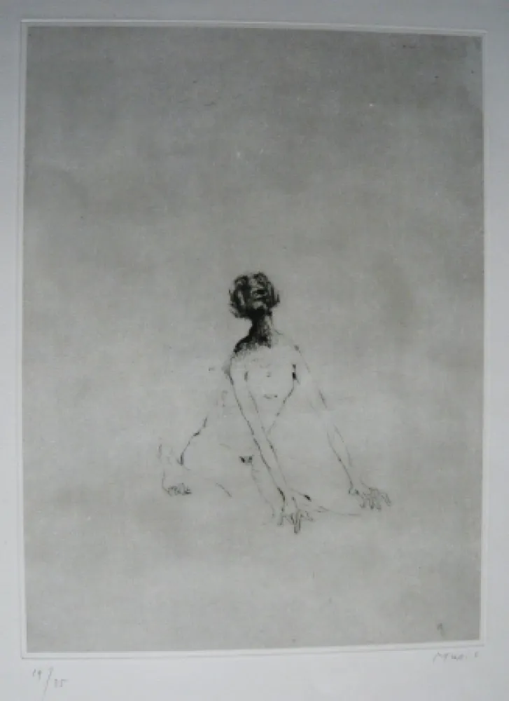 Kaltnadelradierung Music - Nous ne sommes pas les derniers