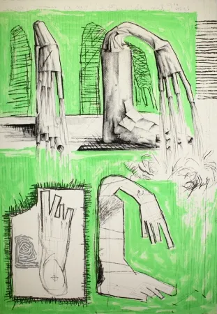 Radierung Nagel - Sin Título 7