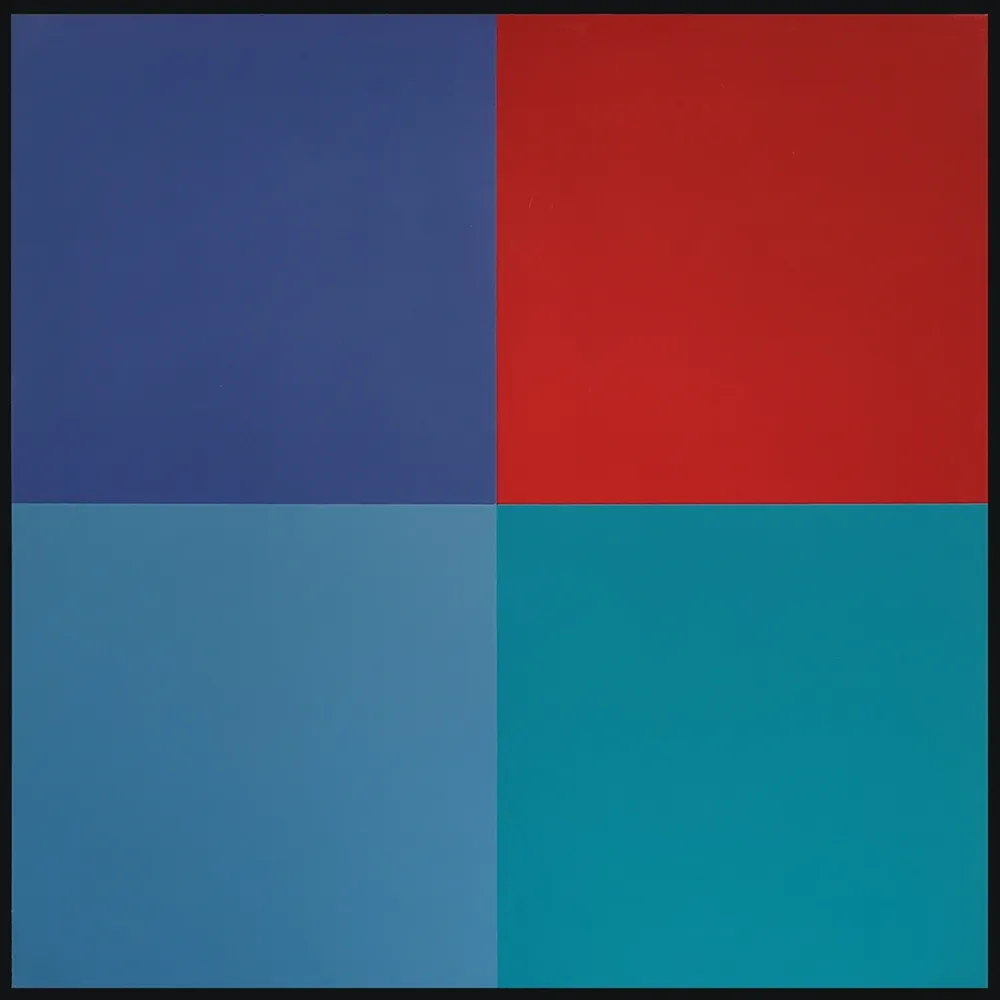 Siebdruck Nemours - Composition