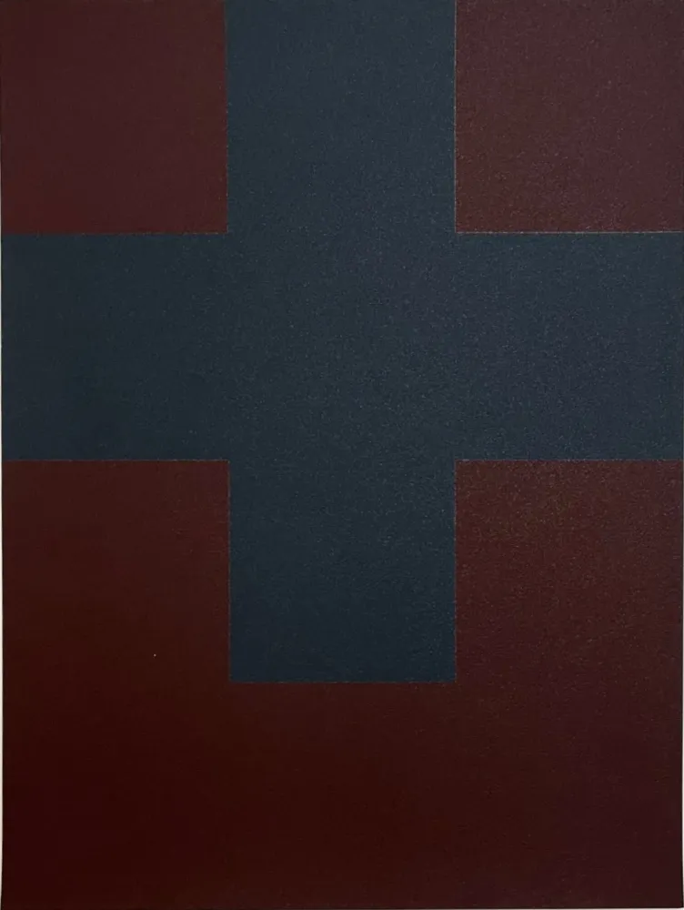 Siebdruck Nemours - Composition III, 1989 - Hand-signed