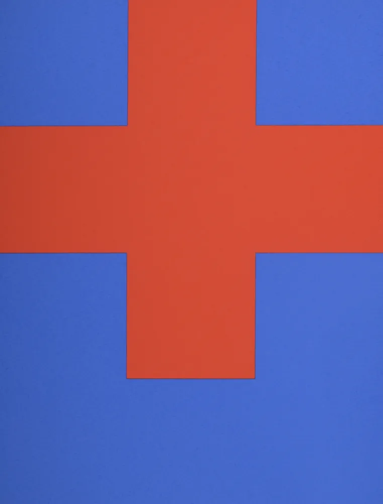 Siebdruck Nemours - Composition IV, 1989 - Hand-signed