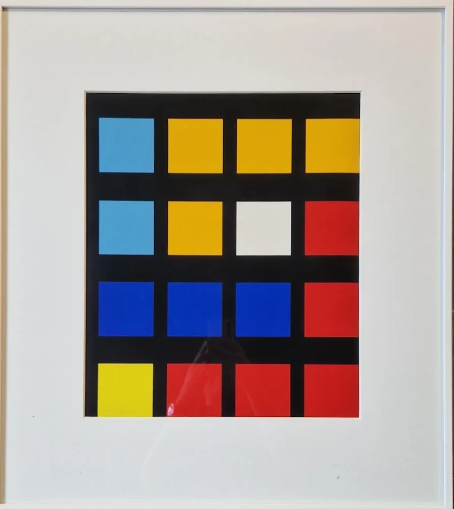 Siebdruck Nemours - L'ondulatoire I