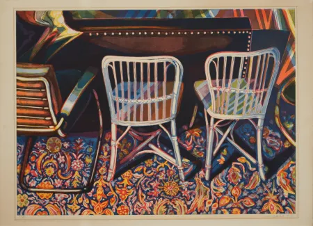 Aquatinta Nesbitt - Andy Warhol's Studio