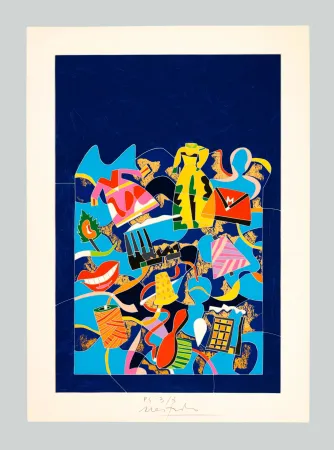 Siebdruck Nespolo - Composizione