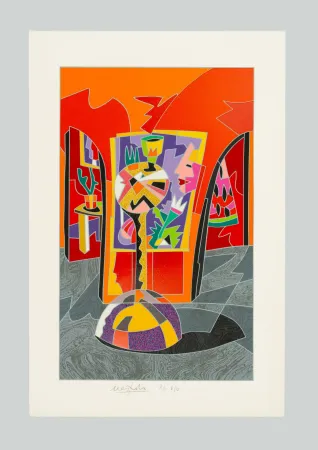 Siebdruck Nespolo - Composizione