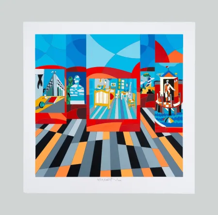 Siebdruck Nespolo - Composizione